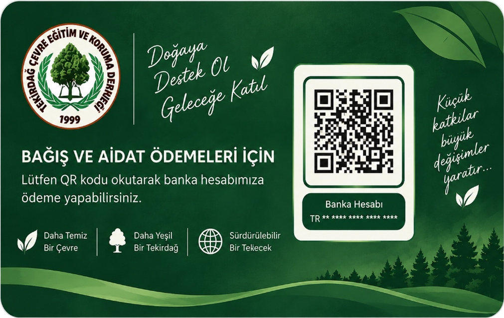 ÇEKDER Üye Kartı Arka Yüzü